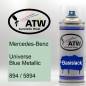 Preview: Mercedes-Benz, Universe Blue Metallic, 894 / 5894: 400ml Sprühdose, von ATW Autoteile West.